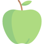 icone alimentation pomme
